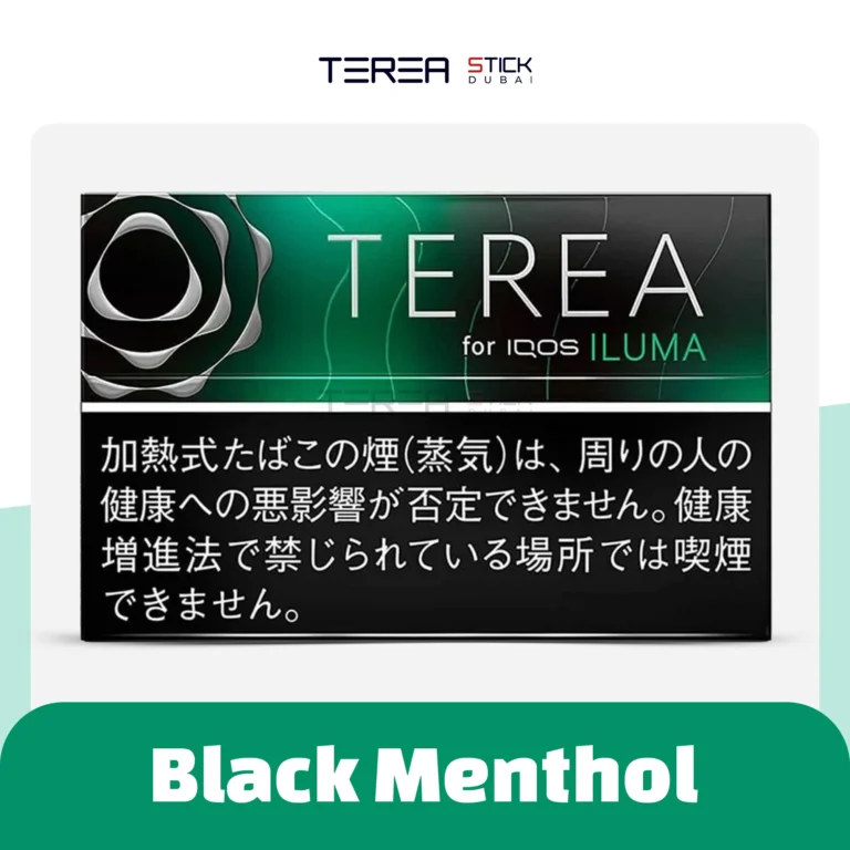 IQOS TEREA Black Menthol Japan in Abu Dhabi