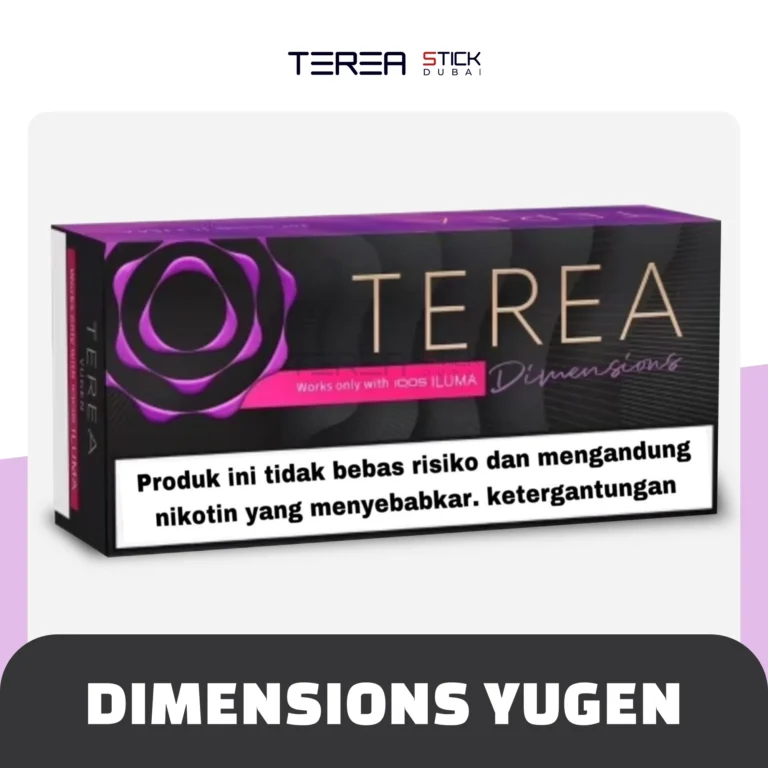 IQOS Terea DIMENSIONS YUGEN Indonesian Available in Dubai