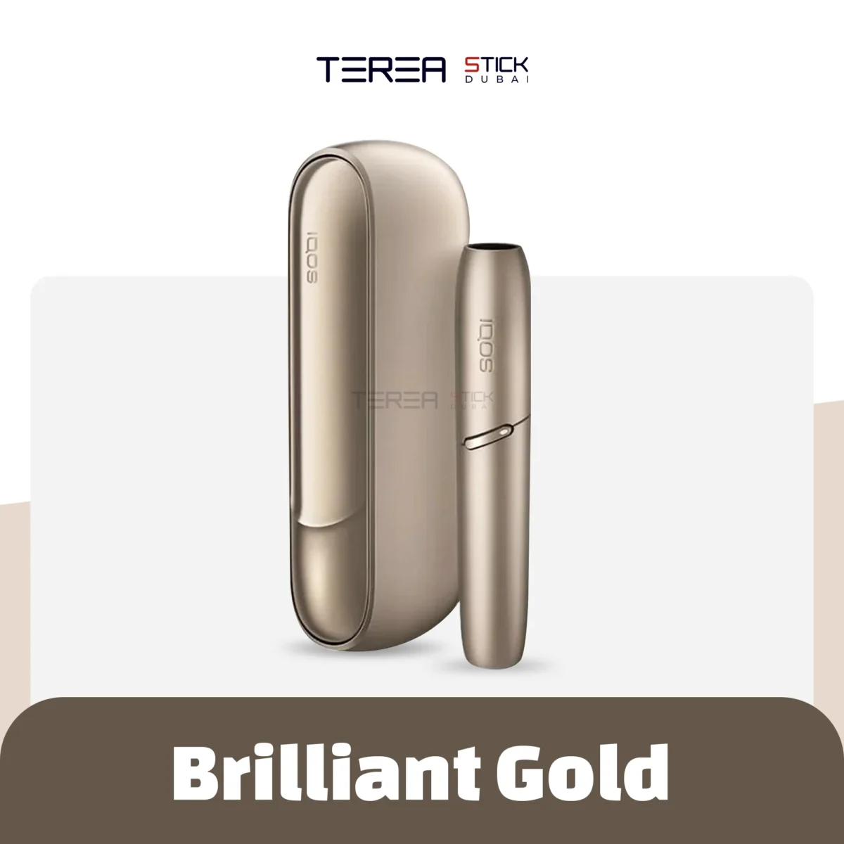 IQOS 3 Duo Kit Brilliant Gold Now available in Abu Dhabi