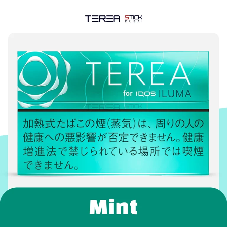 IQOS TEREA Mint from Japan now available in Dubai