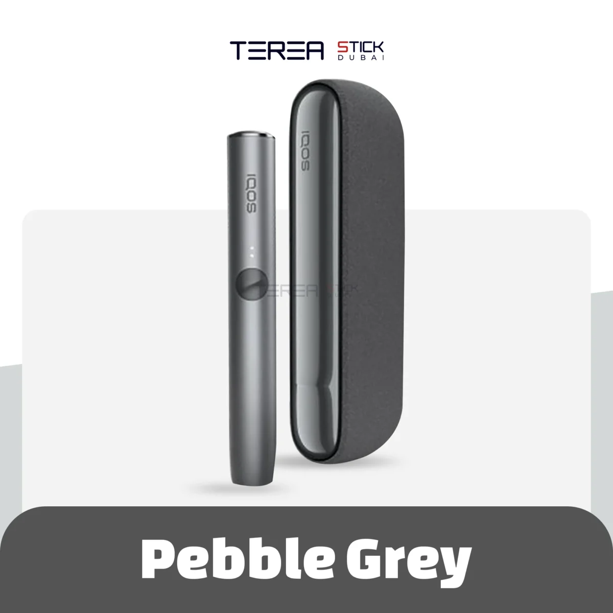 IQOS ILUMA Kit Pebble Grey Now available in Dubai